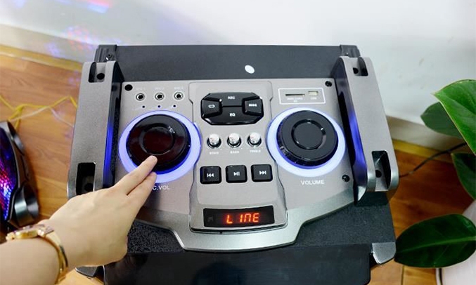 Loa kéo Microtek MTK-04 kết nối Bluetooth