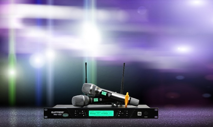 Micro không dây Guinness MU-133 - Dải tần