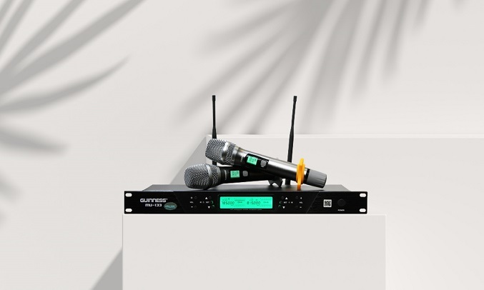 Micro không dây Guinness MU-133 - Lọc tạp âm tốt