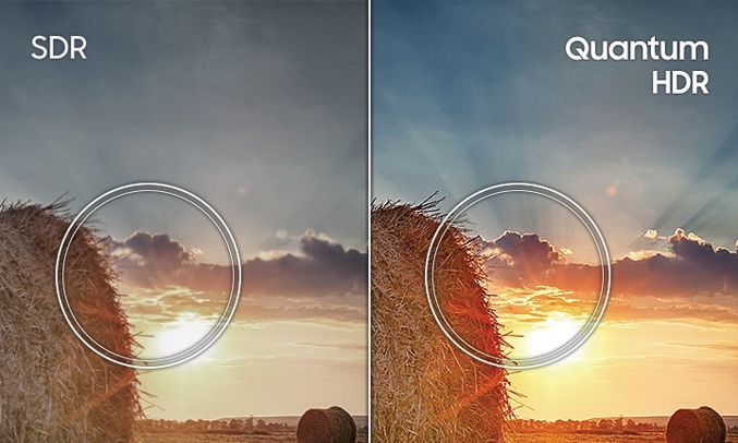 Tivi QLED Samsung 4K 43 inch QA43Q65TAKXXV - Công nghệ Quantum HDR