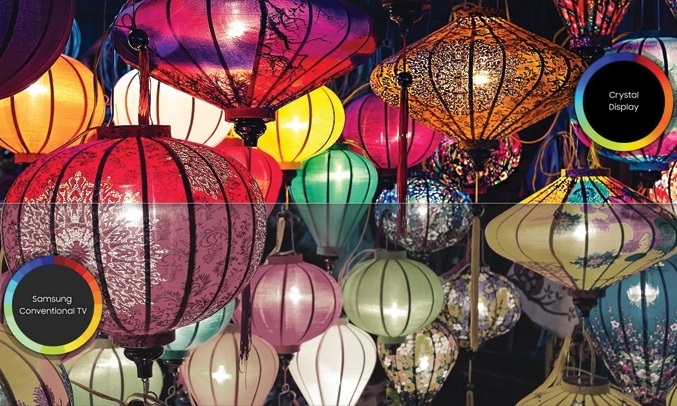 Smart Tivi Samsung 4K 58 inch UA58TU7000KXXV công nghệ Crystal Display