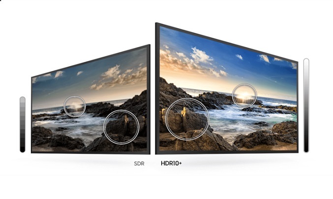 Smart Tivi Samsung 4K 58 inch UA58TU7000KXXV Công nghệ HDR10+