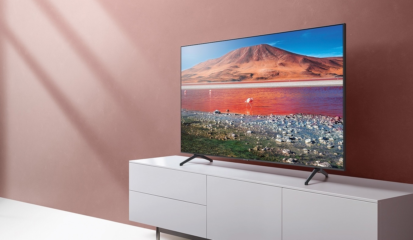 Smart Tivi Samsung 4K 58 inch UA58TU7000KXXV thiết kế tinh tế