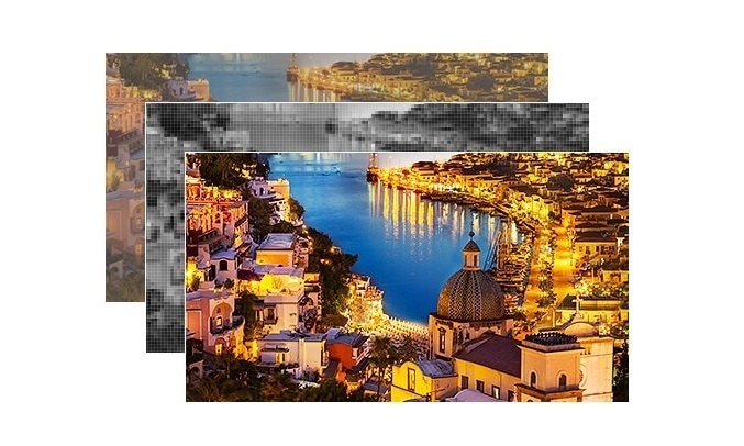 Smart Tivi Samsung 4K 70 inch UA70RU7200KXXV Công nghệ UHD Dimming
