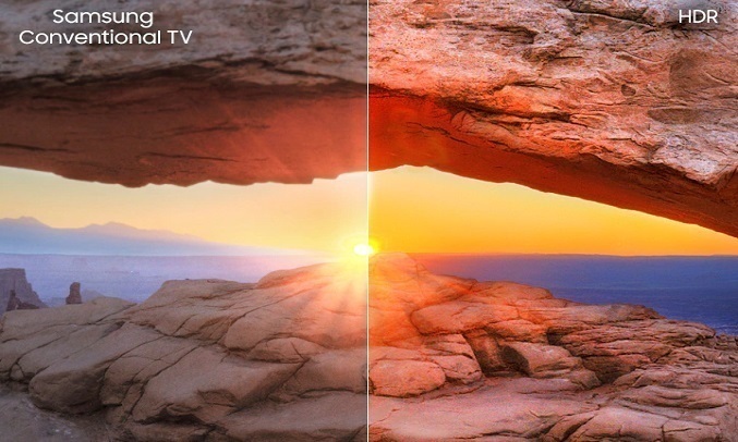 Smart Tivi Samsung 4K 70 inch UA70RU7200KXXV công nghệ HDR