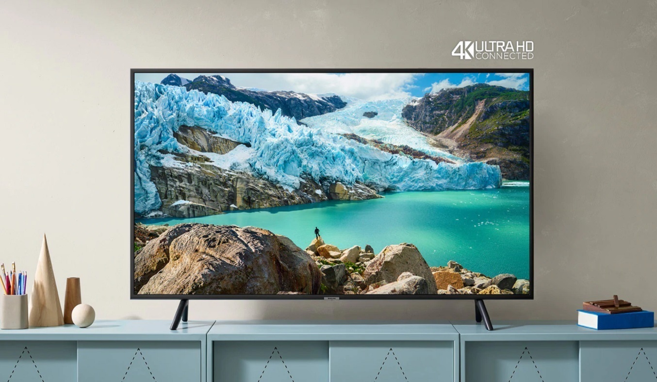 Smart Tivi Samsung 4K 70 inch UA70RU7200KXXV thiết kế mỏng tinh tế
