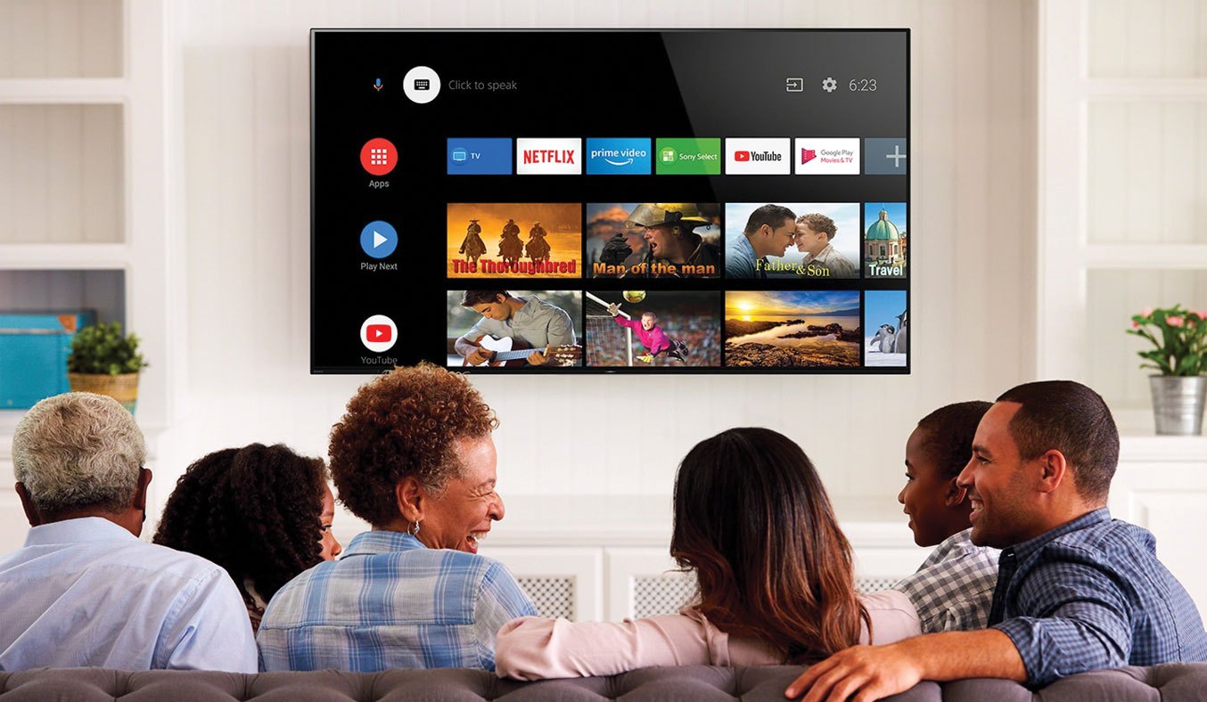 Android Tivi Sony 8K 85 inch KD-85Z8H netflix