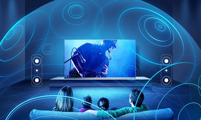 Android Tivi TCL 4K 50 inch 50P725 - Dolby Atmos