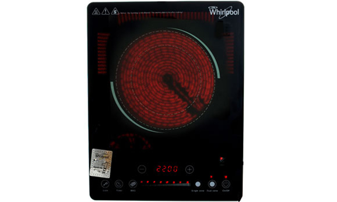 Bếp hồng ngoại Whirlpool ACT209 nấu ăn đa dạng