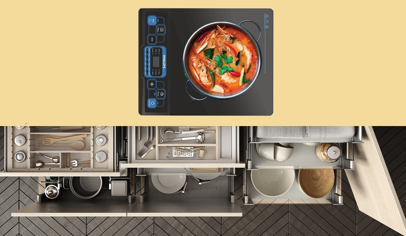 Bếp điện từ Philips HD4932