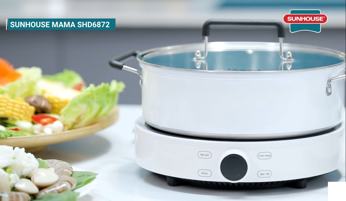 Bếp điện từ Sunhouse MAMA SHD6872 - Công suất2000W