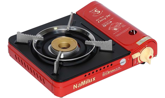 Bếp gas Mini Namilux 2s NH-054PF tránh gây cháy nổ