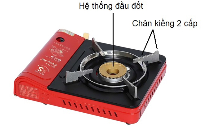 Bếp gas Mini Namilux 2s NH-054PF chất liệu cao cấp