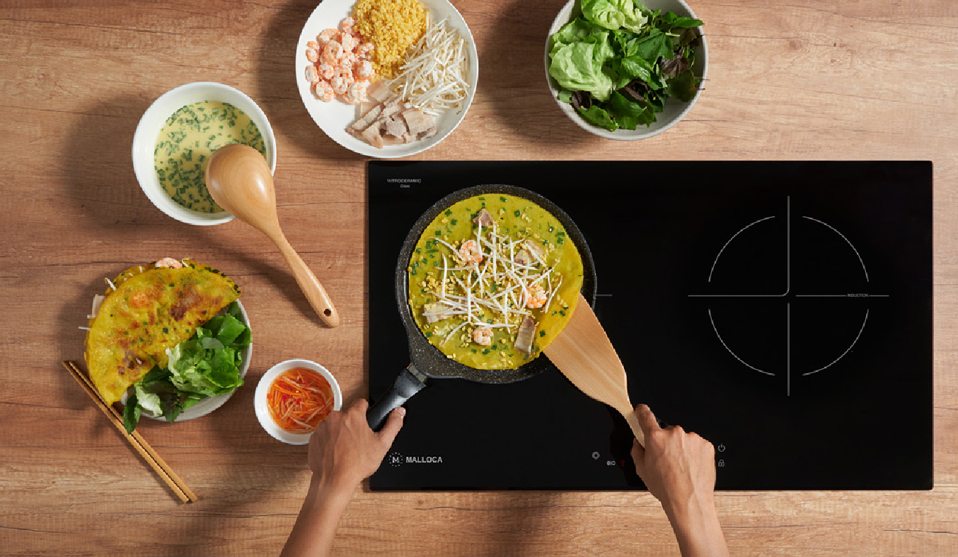 Bếp từ Malloca MH-7320I - Trang bị bếp từ đôi