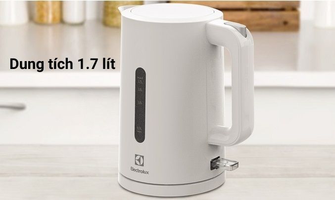 Bình đun siêu tốc Electrolux E2EK1-100W - Dung tích 1.7 lít
