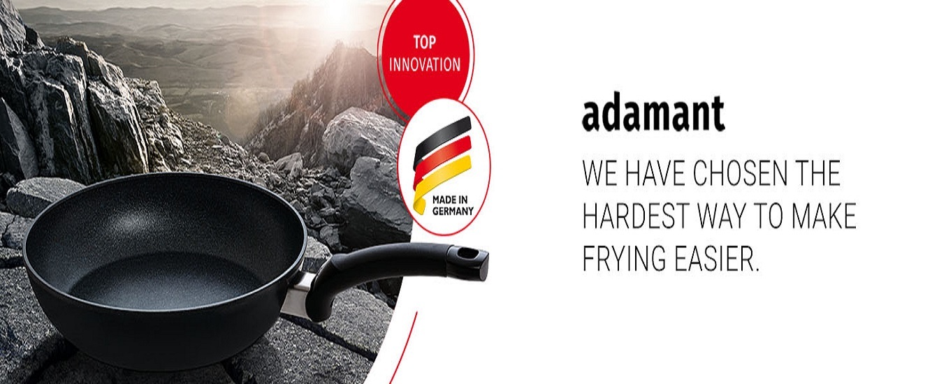 Chảo nhôm chống dính Fissler Adamant Premium 20 cm - Chất liệu nhôm cao cấp chống trầy hiệu quả