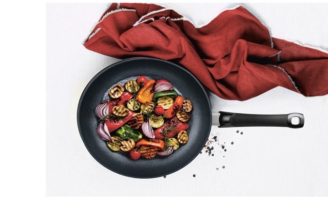 Chảo nhôm chống dính Fissler Adamant Premium 24 cm - Kết cấu chảo 5 lớp