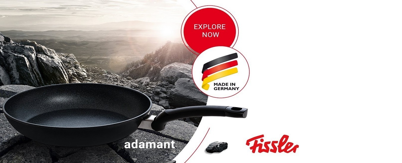 Chảo nhôm chống dính Fissler Adamant Premium 24 cm -Vật liệu nhôm cao cấp, bền bỉ qua thời gian