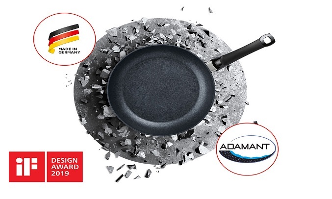 Chảo nhôm chống dính Fissler Adamant Premium 20 cm - Lớp phủ Sillic Cacbua
