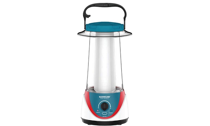 Đèn tích điện Sunhouse SHE-6037LA chiếu sáng liên tục 2 – 6 giờ