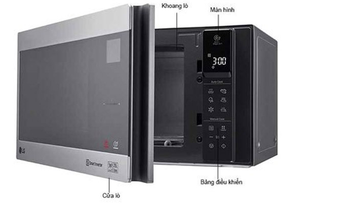 Lò vi sóng LG MS2595CIS 25 lít kháng khuẩn tốt