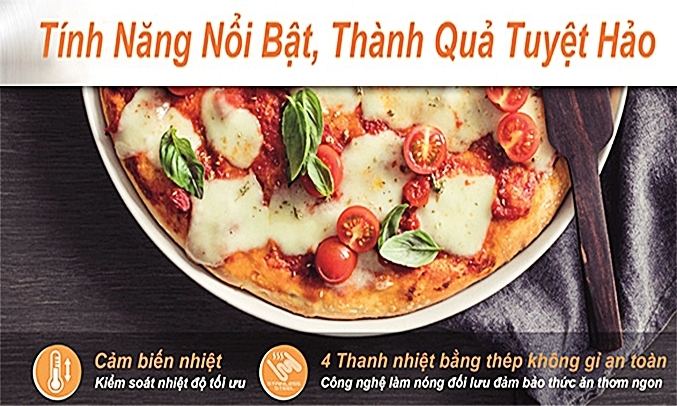 Lò nướng Whirlpool 42L ACO421/SB công suất cao