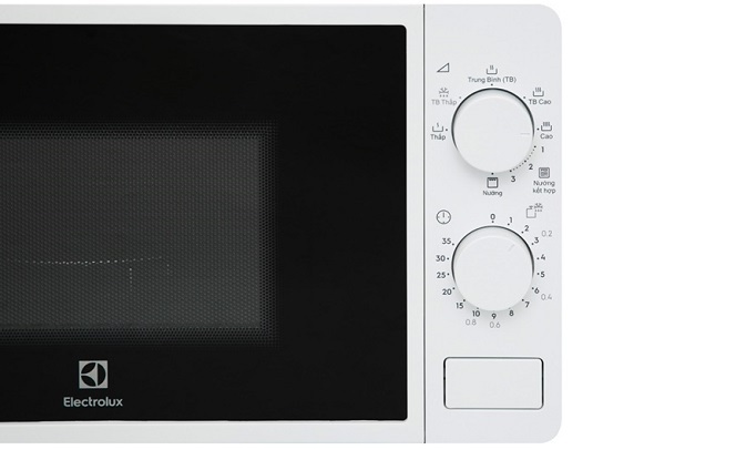Lò vi sóng Electrolux 20 lít EMG20K38GB - Bảng điều khiển