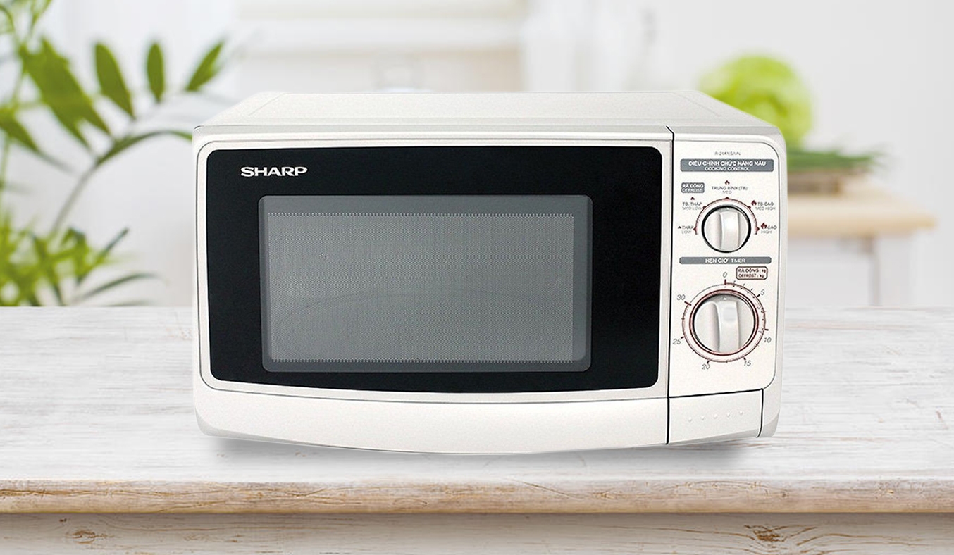 Lò vi sóng Sharp 22 lít R-21A1(S)VN thiết kế hiện đại