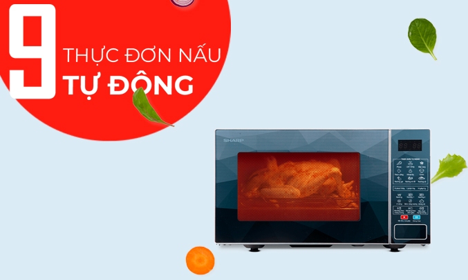 Lò vi sóng Sharp 23 lít R-G378VN-CS