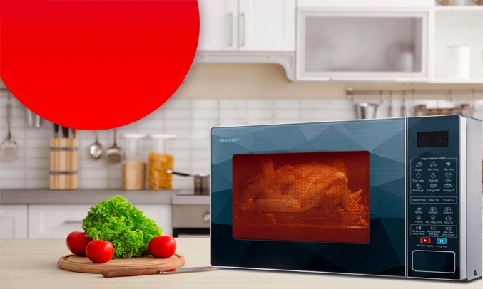 Lò vi sóng Sharp 23 lít R-G378VN-CS