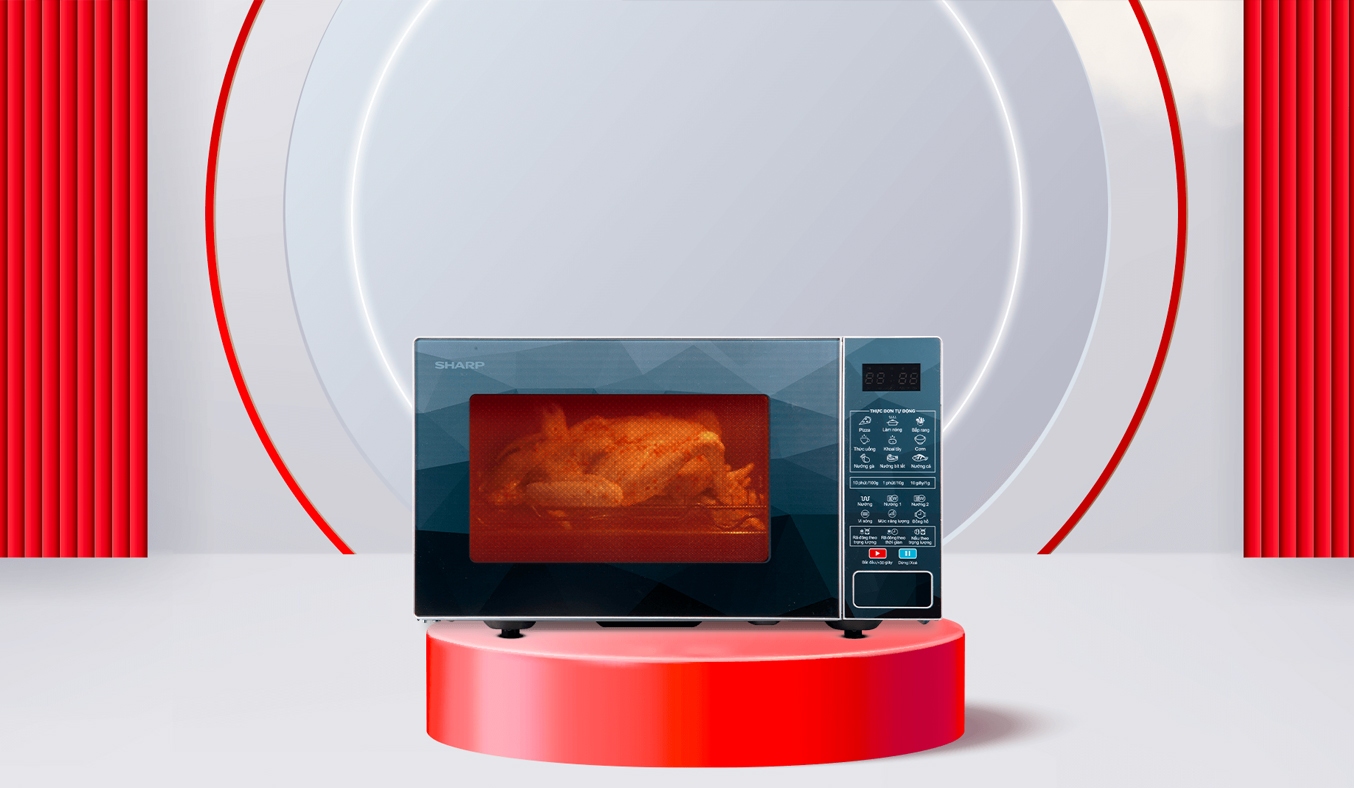 Lò vi sóng Sharp 23 lít R-G378VN-CS