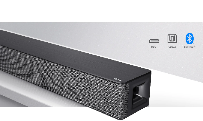 Loa soundbar LG SNH5.DVNMLLK - Kết nối thuận tiện