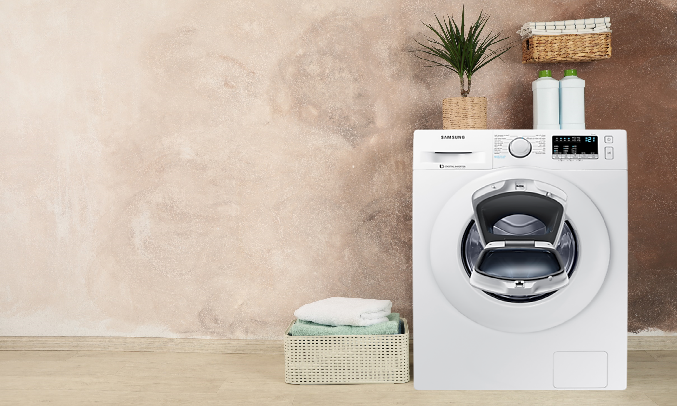 Máy giặt Samsung Inverter 10 kg WW10K44G0YW/SV - Thêm áo quần bất kỳ lúc nào vào 