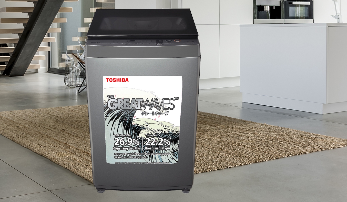 Máy giặt Toshiba 8 kg AW-K905DV (SG) - Thiết kế