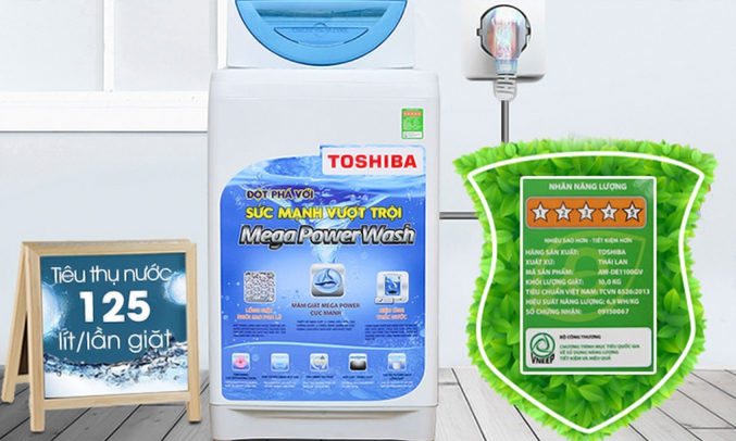 Máy giặt Toshiba AW-G920LV (WB) tiết kiệm điện