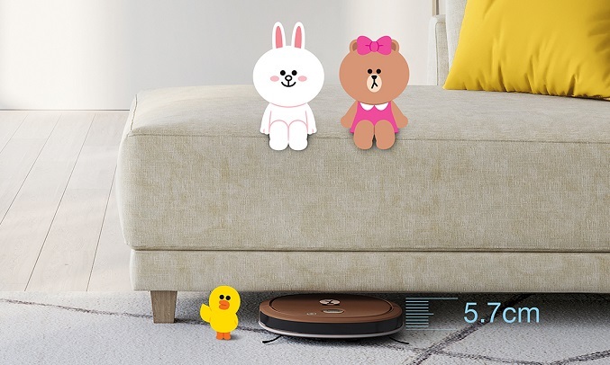 Robot hút bụi Ecovacs DEEBOT U3 LINE FRIENDS DK4G.11