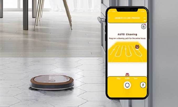 Robot hút bụi Ecovacs DEEBOT U3 LINE FRIENDS DK4G.11