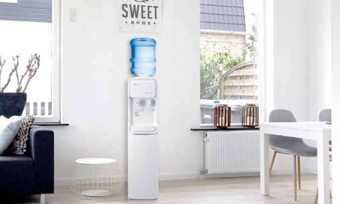 Máy nước nóng lạnh Korihome WDK-855 màu trắng kiểu dáng tinh tế