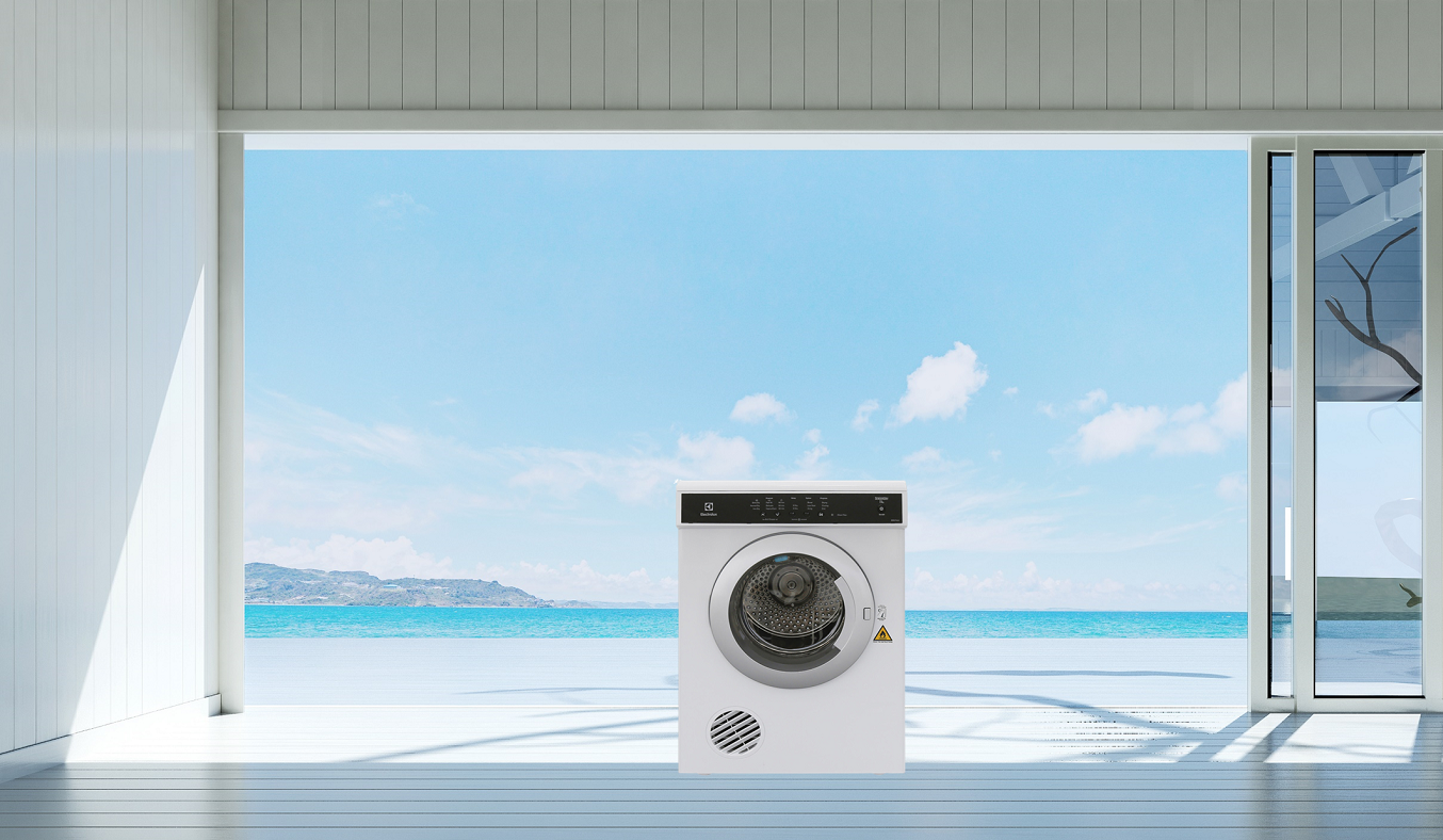 Máy sấy quần áo Electrolux 7.5 kg EDS7552 - Công nghệ Smart Sensor, sấy quần áo thông minh