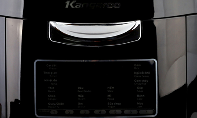 Nồi áp suất Kangaroo KG-289 thao tác dễ đang