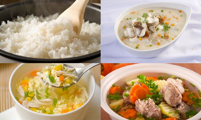 Nồi áp suất Poong Nyun VBVPC-08 đa dạng món ăn