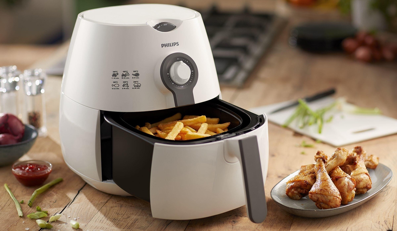 Nồi chiên không dầu Philips 3 lít HD9216 thiết kế hiện đại