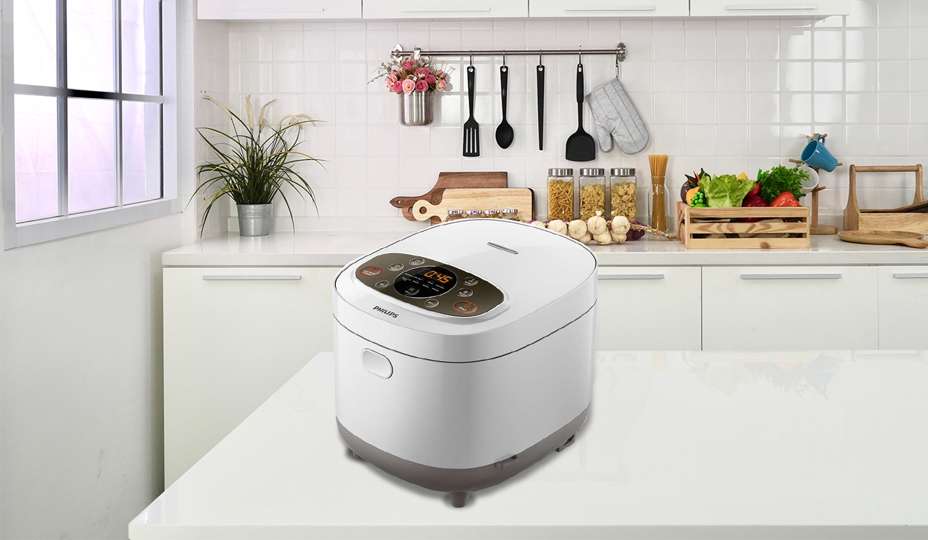 Nồi cơm điện Philips 1.8 Lít HD4533/66