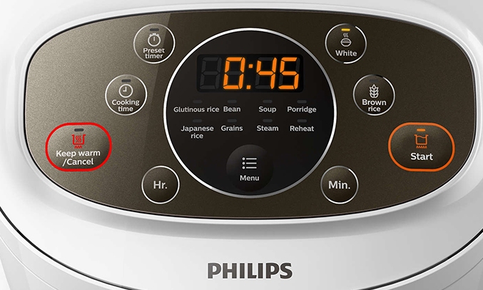 Nồi cơm điện Philips 1.8 Lít HD4533/66