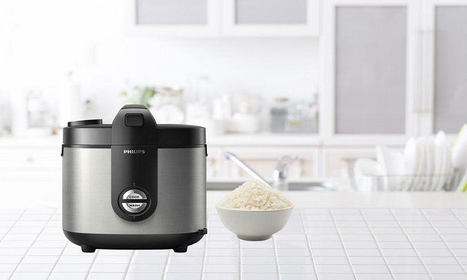 Nồi cơm điện Philips 2 lít HD3132/66 - Dung tích nồi 2 lít