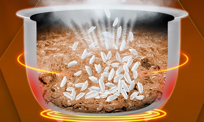 Nồi cơm điện Philips 1.8 Lít HD4515/68