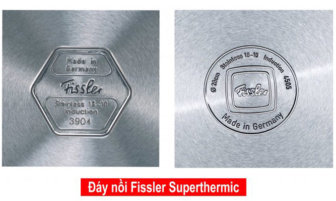 Bộ nồi 4 món Fissler Viseo đáy nồi 3 lớp