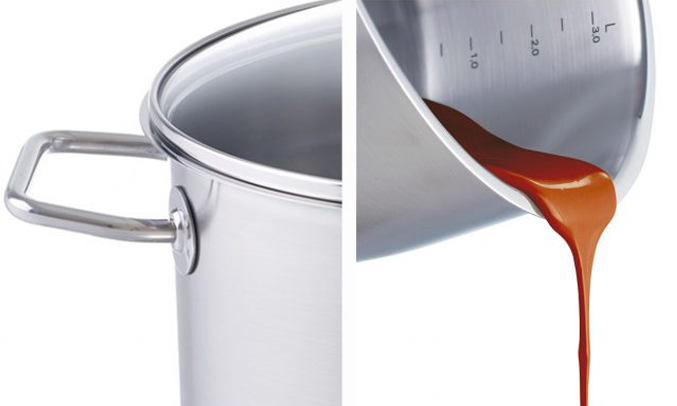 Bộ nồi 4 món Fissler Viseo tay cầm chắc chắn, an toàn