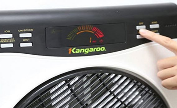 Quạt hơi nước loại nào tốt? Quạt hơi nước Boss JF96 Quạt hơi nước Kangaroo KG203S có 3 tốc độ gió