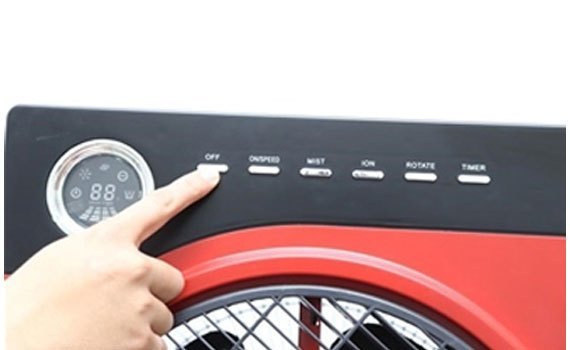 Quạt phun sương Sunhouse SHD 7818 thiết kế hiện đại, đẹp mắt